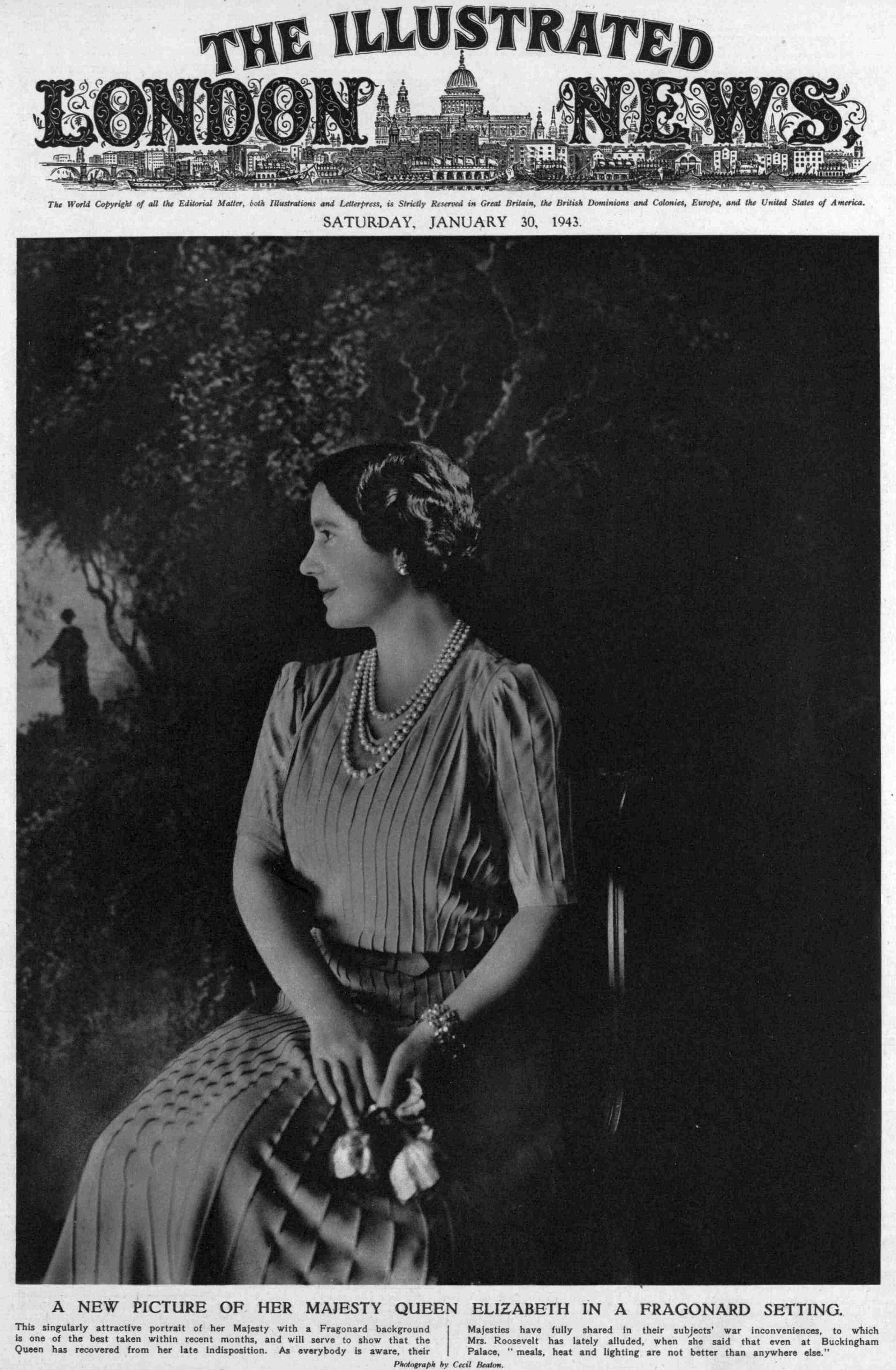 1943 jan 30 queen mum